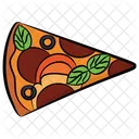 Pizza Slice Fast Food Snack Icon