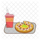 Pizza Food Dinner Icon