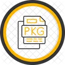 Pkg File File Format File Icône