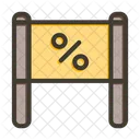 Banner Board Poster Icon