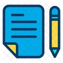 Plannnig Document File Icon