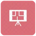 Board Presentation House Icon