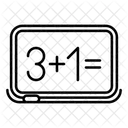 Tableau Mathematiques Etude Icône