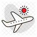 Plane Airborne Adventure Journeys Symbol