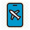 Plane Smartphone Phone Icon