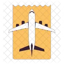 Plane ticket  Icon