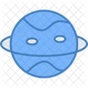 Planet Earth Space Icon