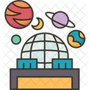 Planetarium Astronomy Stars Icon