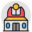 Planetarium Observatory Building Icon