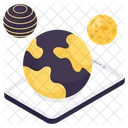 Solar System Planets Astrology Icon