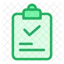 Clipboard Checklist Plan Icon