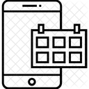 Planner Mobile Calendar Icon