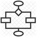 Planner Algorithm Flowchart Icon