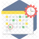 Schedule Date Calendar Icon