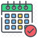 Planner Schedule Calendar Icon