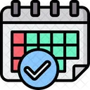 Planner Calendar Event Icon