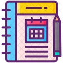 Planner Schedule Date Icon