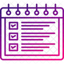Planner Calendar Date Icon