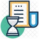 Checklist Clock Schedule Icon