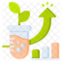 Plant Testing Test Tube Laboratory Icon