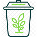 Plant Trash Container Dumpster アイコン