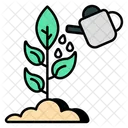 Mud Plant Sprout Growing Plant Icon