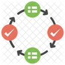 Planung Organisation Management Symbol