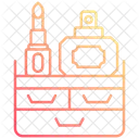 Plateau organisateur de maquillage  Icône