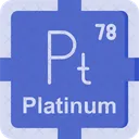 Platinum Preodic Table Preodic Elements アイコン