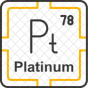 Platinum Preodic Table Preodic Elements アイコン