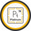 Platinum Preodic Table Preodic Elements アイコン