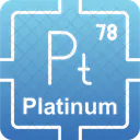 Platinum Preodic Table Preodic Elements アイコン