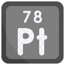 Platinum Periodic Table Chemists アイコン