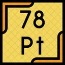 Platinum Periodic Table Chemistry アイコン