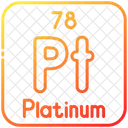 Platinum Chemistry Periodic Table アイコン