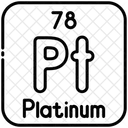 Platinum Chemistry Periodic Table アイコン