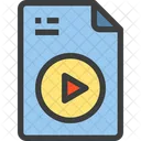 Media Play File Playlist Icon