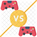 Player Vs Controllers Icon