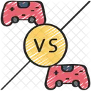 Player Vs Controllers Icon