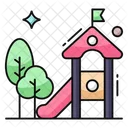 Playground Amusement Park Recreation Ground Icon