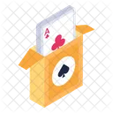 Poker Cards Playing Cards Box Casino Cards Icon