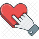 Like Please Like Click Heart Icon