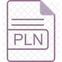 Pln File Format Icon