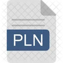 Pln File Format Icon