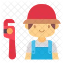 Plumber Plumb Plumbing Icon