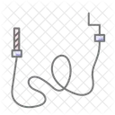 Plumbing Snake Awesome Lineal Style Iconscience And Innovation Pack Symbol