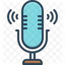 Podcast Microphone Record Icon