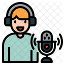 Podcaster  Symbol