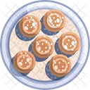 Poffertjes Paises Bajos Panqueques Icono