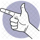 Pointed Finger  Icon